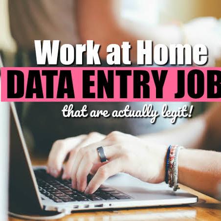 Data Entry Work For Home 