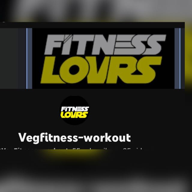 Veg Fitness Workout